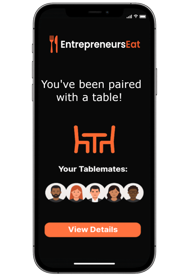 App Mockup of Thomas' Business