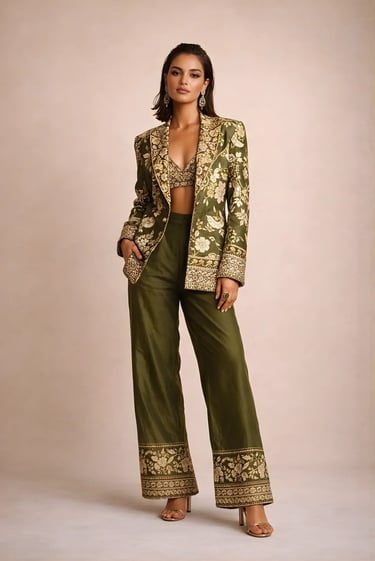 Blazer and Pant Set