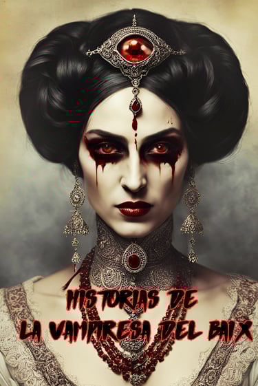 Historias de la Vampiresa del Baix. Relatos. Novela gótica. Terror. Fantasía y suspense.