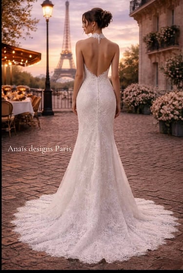 robe de mariée dos nu