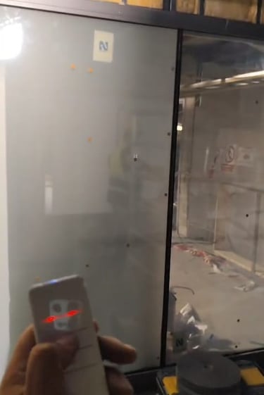 selective privacy smartglass system Futbol Club Barcelona