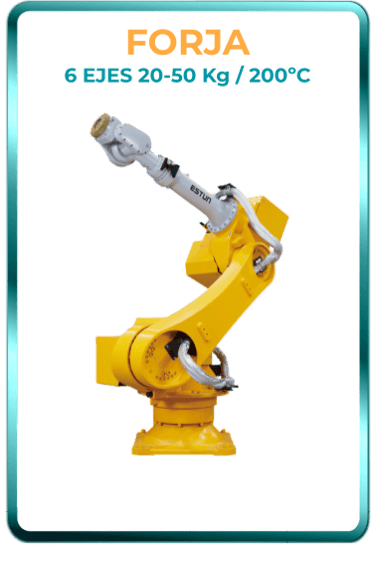 Robot industrial de forja chino de calidad en Mexico tipo Estun 6ejes series ER