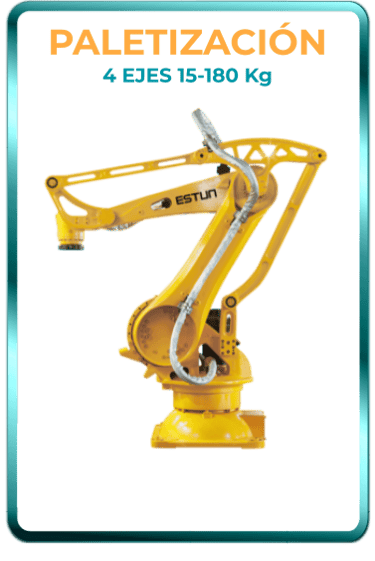 Robot industrial de paletización chino de calidad en México tipo Estun series ER