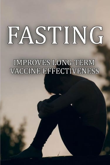Can Metabolic Fasting Improve Long-Term COVID Vaccine Reactions phot