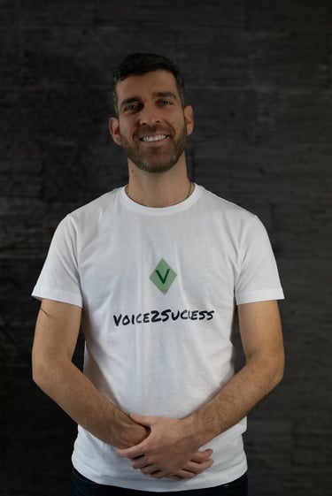 Portrait de Laurent BALLY, fondateur de Voice2success