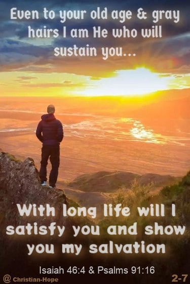 With Long Life Will I Satisfy You