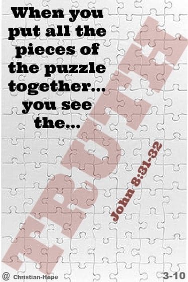 The Truth Will Set You Free