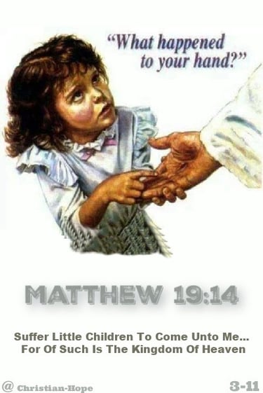 Suffer Little Children To Come Unto Me