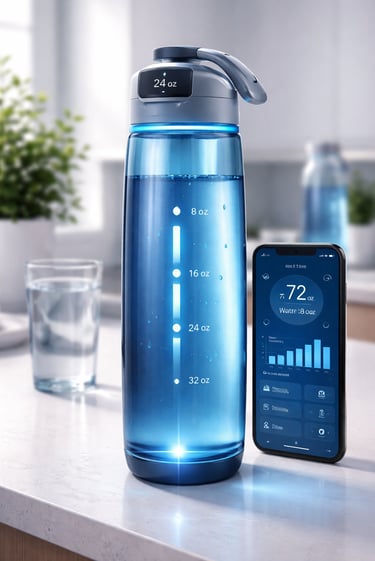 water bottle that tracks water intake for you