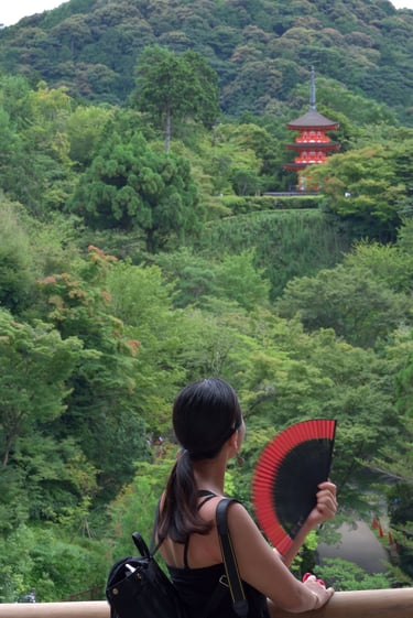 "過去の景色では未来を見ることができる" - Kyoto, Japan