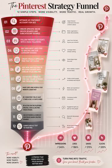 Pinterest strategy growth hacks