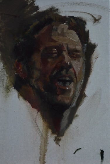 Swanee River - Óleo sobre tela - 20cm x 30cm