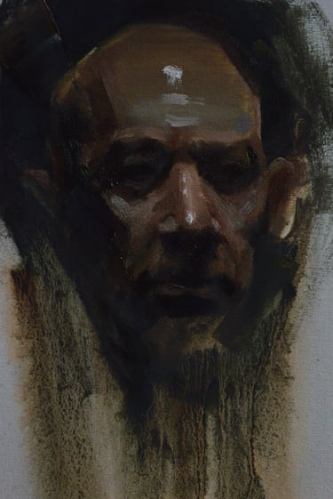 Not quite my tempo - Óleo sobre tela - 20cm x 30cm