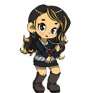 Shengekka Artist, Animator and Video Gamer MEET HAZIE Ukulele