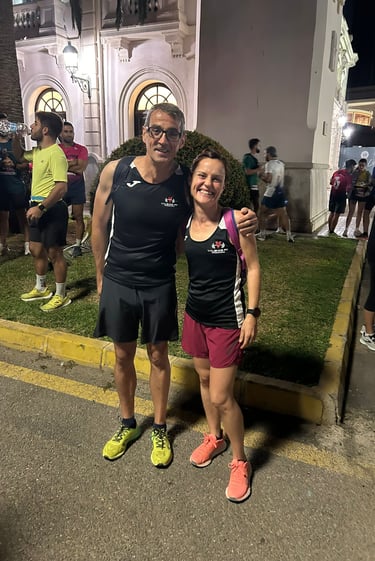 Runners esperando la carrera