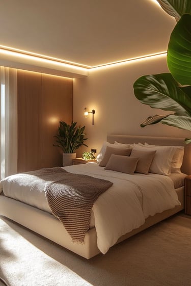 asma tavan uygulaması sonrası aydınlatmalı tavan