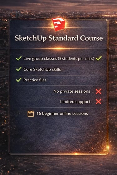 Sketchup Online class