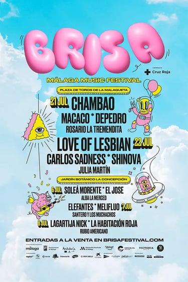 Cartel del brisa festival 2023
