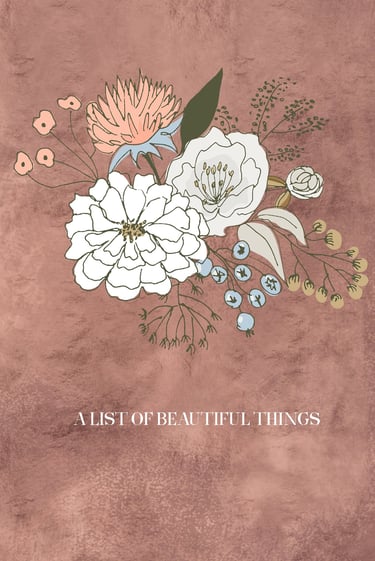 a book with a flower arrangement of flowers