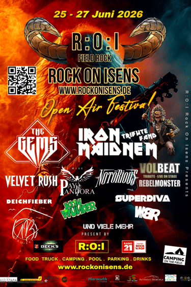 Poster für Rock On Isens 2026