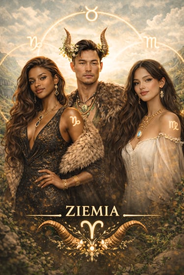 zywiol ziemi znaki zodiaku koziorozec byk panna astrologia