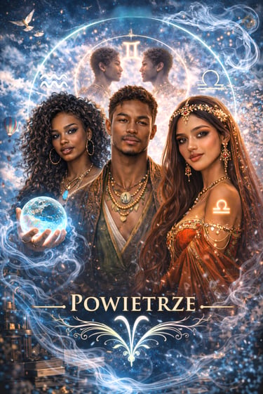 zywiol powietrza wodnik waga bliznieta astrologia 