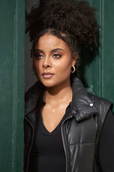 dark curly hair model in Lisbon