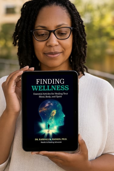 woman with tablet, Finding Wellness