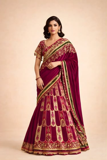 Lehenga Saree Set