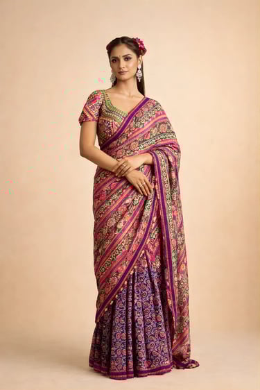 Patola Open Saree