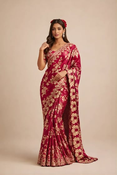 Sharara Saree