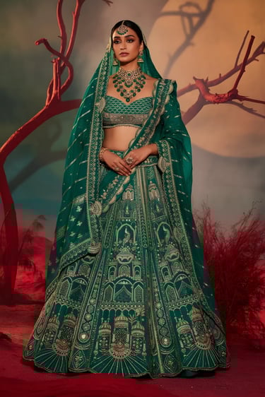 Surmaya lehenga