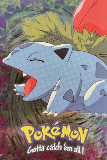E2 Of E12 Ivysaur Topps Pokémon The First Movie silver foil