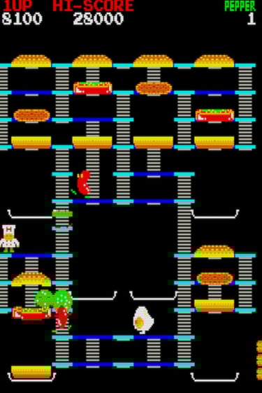 BurgerTime - Toppled Toppings