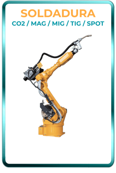 Robot industrial de soldadura chino de calidad en Mexico tipo Estun 6ejes series ER