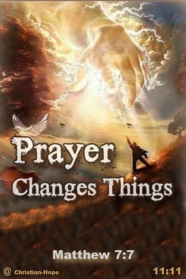 Prayer Changes Things