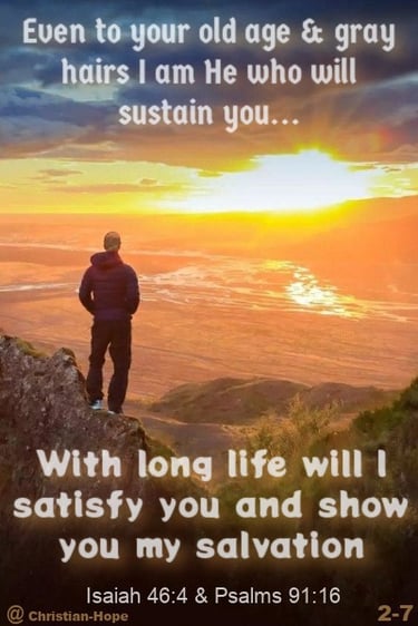 With Long Life Will I Satisfy You