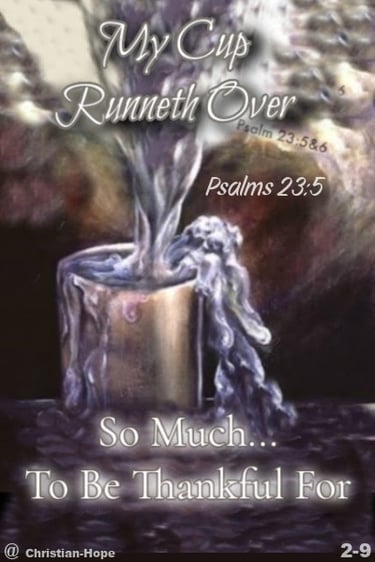 An Attitude Of Gratitude