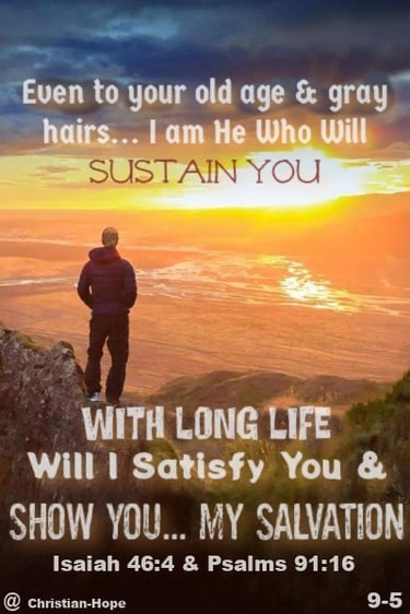 With Long Life Will I Satisfy You
