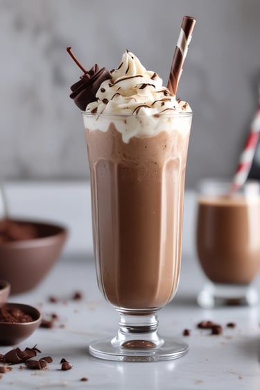 Indulge in a Creamy Chocolate Milkshake: A Step-by-Step Guide