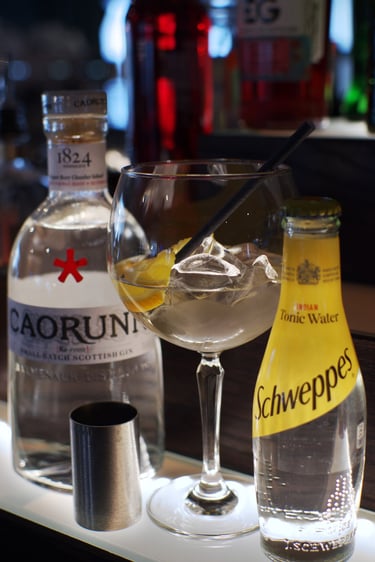 Caorunn gin - Carriages, Kilmacolm, Scotland