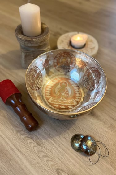 Soin energetique Bol tibétains 7 métaux massage sonore