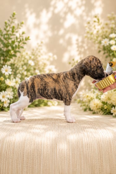 femelle whippet des rives de riss