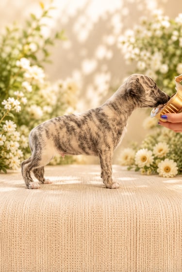 chiot male whippet des rives de riss disponible