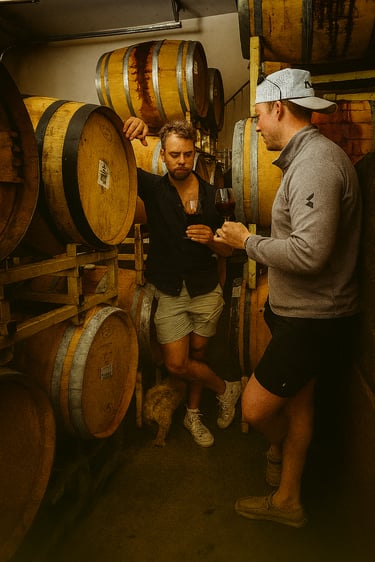 Liam Berti, James Berti, Three Tuns Wine