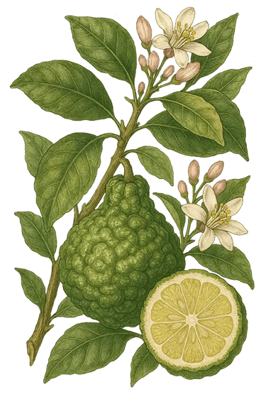 bergamot illustration