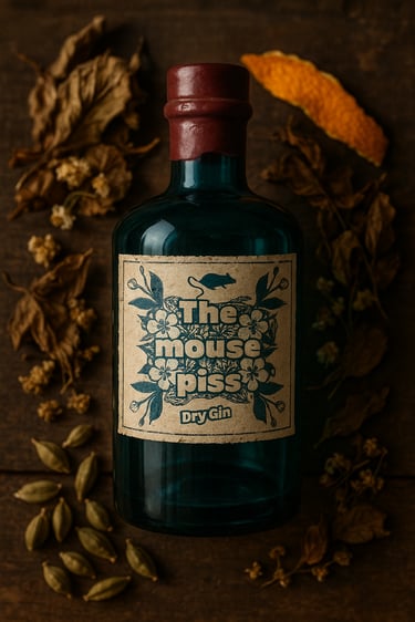 The mouse piss Premium Floral Gin