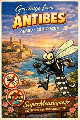 Démoustication professionnelle moustique tigre Antibes Juan-les-Pins