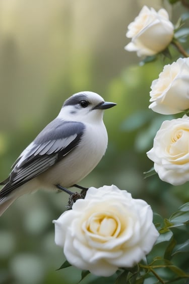 a black and white photo of a rose