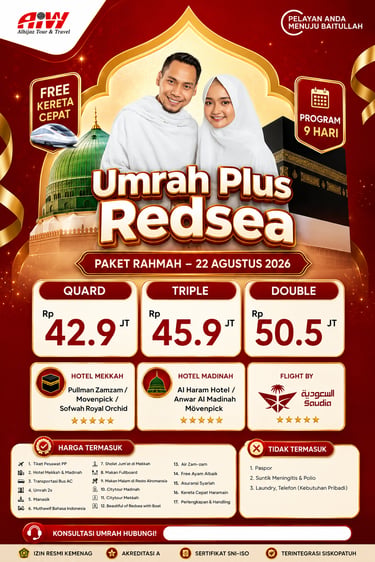 Paket Umrah Plus Redsea 2026